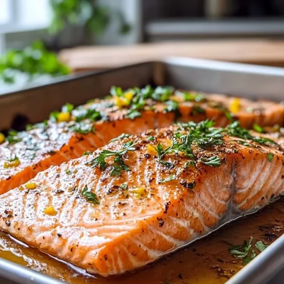 Thumbnail for Oven Baked Salmon Recipe
