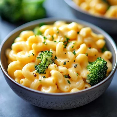 Thumbnail for Cheesy and Creamy Broccoli Pasta Recipe